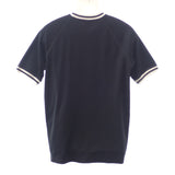 ルイヴィトン LOUIS VUITTON アップサイドダウン XL 半袖Ｔシャツ コットン ブラック ホワイト メンズ【中古】【ABランク】