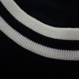 ルイヴィトン LOUIS VUITTON アップサイドダウン XL 半袖Ｔシャツ コットン ブラック ホワイト メンズ【中古】【ABランク】