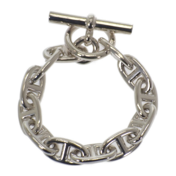 【商談中/対象者以外注文不可】エルメス HERMES シェーヌダンクル GM 12コマ ブレスレット シルバー925 メンズ レディース【中古】【Bランク】