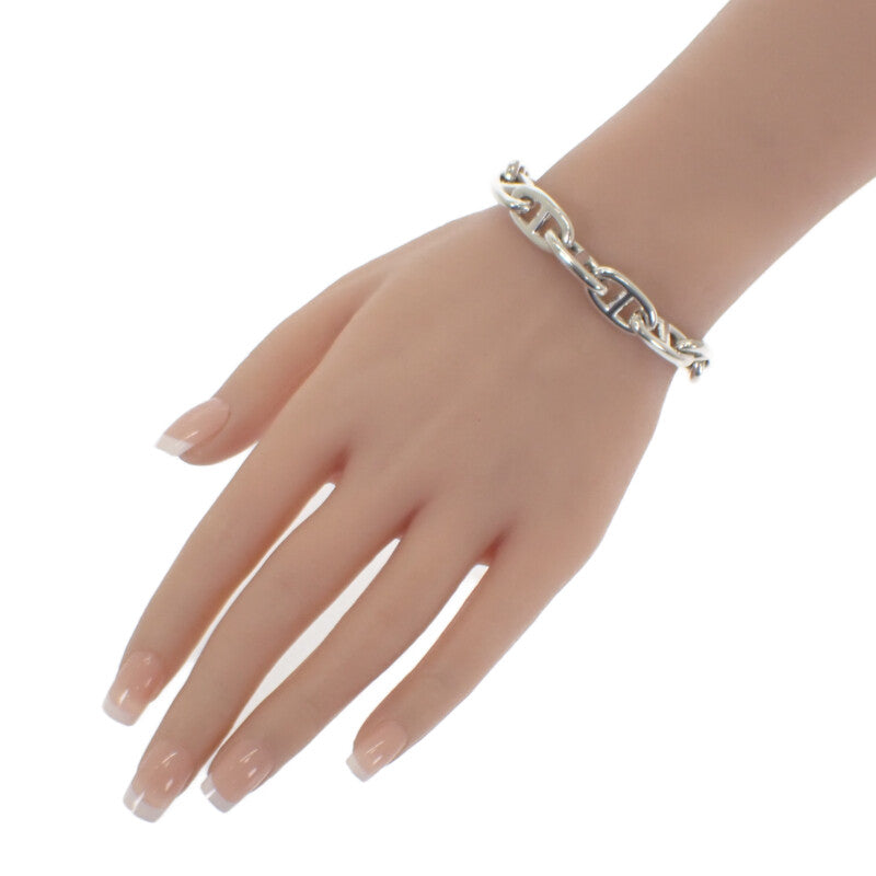 【商談中/対象者以外注文不可】エルメス HERMES シェーヌダンクル GM 12コマ ブレスレット シルバー925 メンズ レディース【中古】【Bランク】