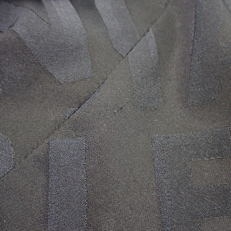 バレンシアガ BALENCIAGA フルイドジャガード L 671671_TIO381_000 テーラードジャケット ポリエステル レーヨン ブラック メンズ【中古】【Aランク】