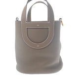 エルメス HERMES イン・ザ・ループ 23 K刻印 ハンドバッグ トリヨンクレマンス エトゥープ ベージュ系 ゴールド金具 レディース【中古】【Sランク】