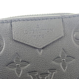 ルイヴィトン LOUIS VUITTON レースアップ・ポーチ M12601 ショルダーバッグ モノグラムシャドウ ブラック メンズ レディース【中古】【Aランク】