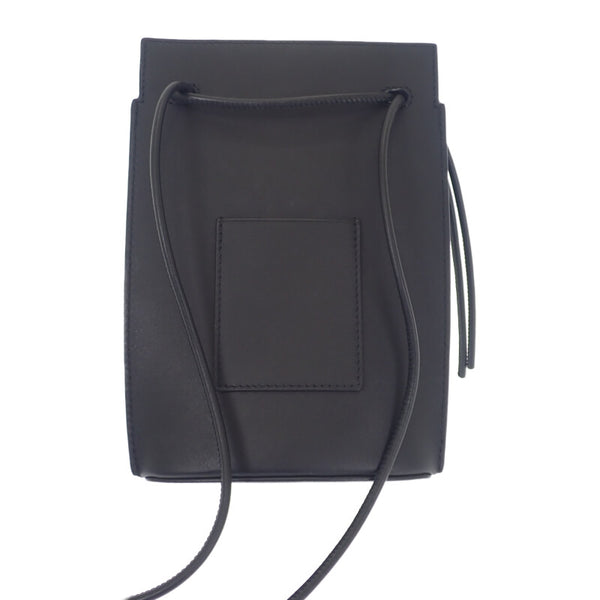 ロエベ LOEWE ペブル ダイスポケット CPBPR12X01 ショルダーバッグ クラシックカーフ ブラック ゴールド金具 レディース【中古】【Aランク】