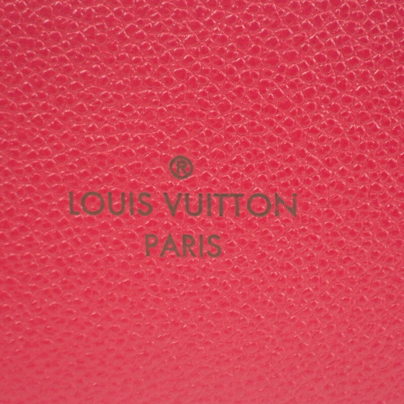 ルイヴィトン LOUIS VUITTON サントンジュ M44606 ショルダーバッグ モノグラムアンプラント レッド スカーレット ゴールド金具 レディース【中古】【Aランク】