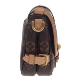 ルイヴィトン LOUIS VUITTON ソミュールBB M46740 モノグラム ショルダーバッグ モノグラムキャンバス ヌメ革 ブラウン ゴールド金具 レディース【中古】【Aランク】