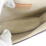 ルイヴィトン LOUIS VUITTON ソミュールBB M46740 モノグラム ショルダーバッグ モノグラムキャンバス ヌメ革 ブラウン ゴールド金具 レディース【中古】【Aランク】