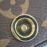 ルイヴィトン LOUIS VUITTON ソミュールBB M46740 モノグラム ショルダーバッグ モノグラムキャンバス ヌメ革 ブラウン ゴールド金具 レディース【中古】【Aランク】