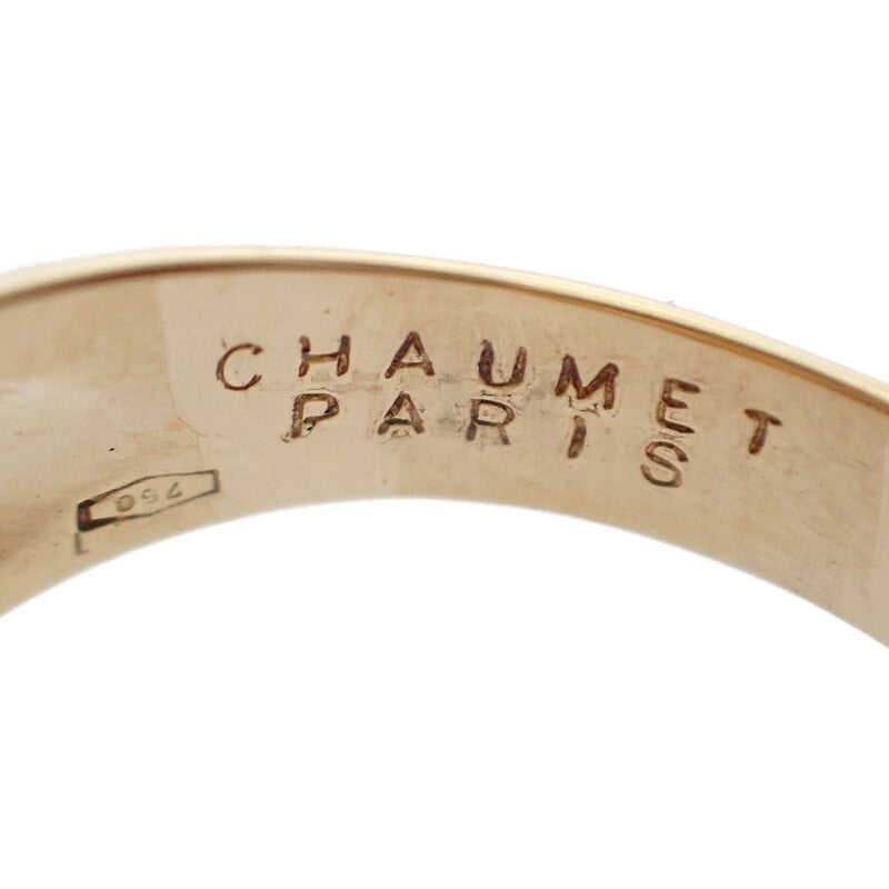 ショーメ Chaumet 指輪 12号 リング K18イエローゴールド ダイヤモンド レディース【中古】【Aランク】