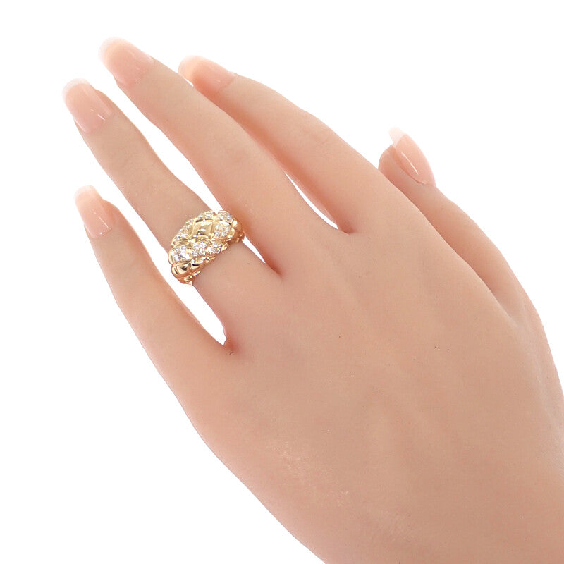 ショーメ Chaumet 指輪 12号 リング K18イエローゴールド ダイヤモンド レディース【中古】【Aランク】
