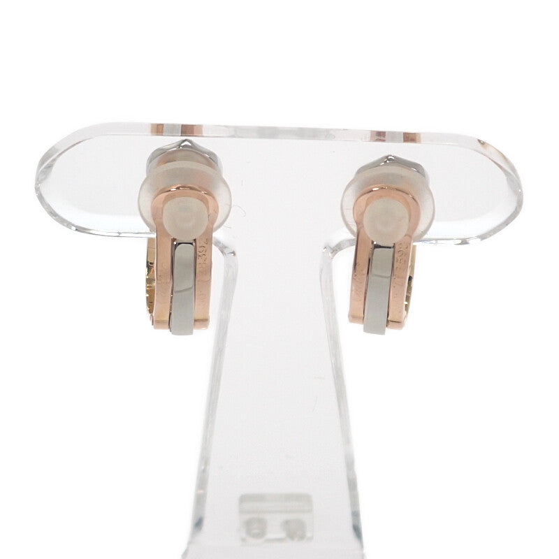 カルティエ CARTIER 2C イヤリング トリニティ イヤリング K18イエローゴールド K18ピンクゴールド K18ホワイトゴールド 3カラー ダイヤモンド レディース【中古】【Aランク】