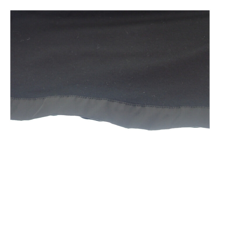 プラダ PRADA ジャージーTシャツ XXXXL UTN661_11CK_F0002_S_221 半袖Ｔシャツ コットン ナイロン ブラック シルバー金具 メンズ【中古】【Aランク】