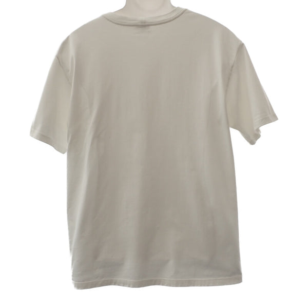 セリーヌ CELINE ルーズ Tシャツ M 2X681671Q.01CC 半袖Ｔシャツ コットン チョーク ブラック レディース メンズ【中古】【ABランク】