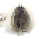 プラダ PRADA Re-Edition 2005ショルダー 1BH2042FLIF0018 2WAYバッグ ハンドバッグ ショルダーバッグ ウール カシミヤ ホワイト シルバー金具 レディース【中古】【ABランク】