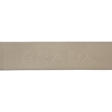 プラダ PRADA Re-Edition 2005ショルダー 1BH2042FLIF0018 2WAYバッグ ハンドバッグ ショルダーバッグ ウール カシミヤ ホワイト シルバー金具 レディース【中古】【ABランク】