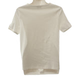 セリーヌ CELINE アンカー 70’s クルーネック M 2X80D671Q.01MA 半袖Ｔシャツ コットン ホワイト ネイビー レディース【中古】【Aランク】