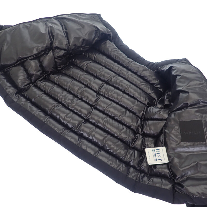 モンクレール MONCLER CERCES ショートダウン 1 H20931A0009053333 ダウンジャケット ナイロン ブラック レディース【中古】【ABランク】