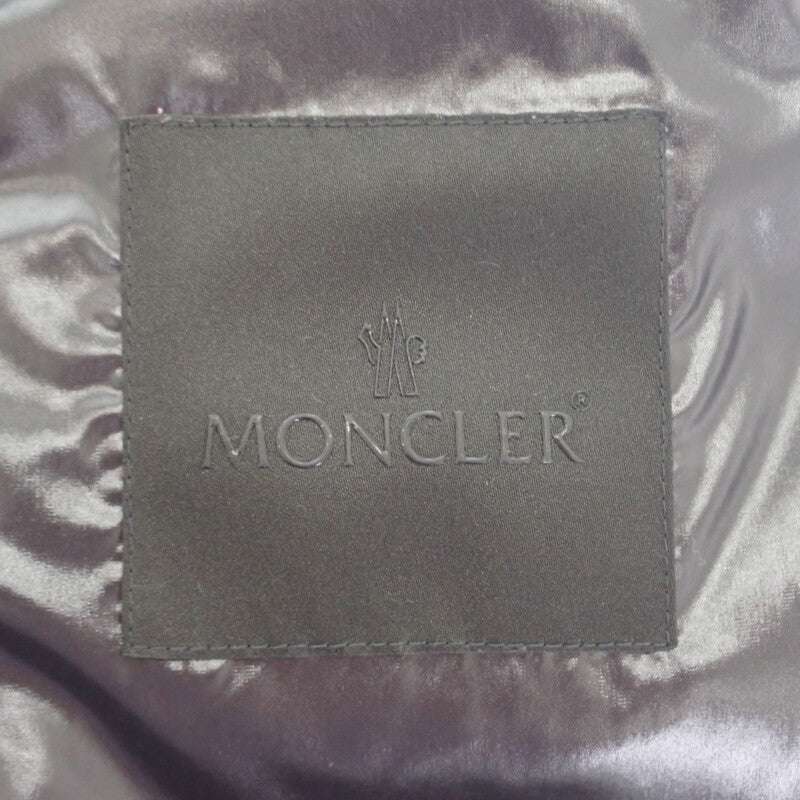 モンクレール MONCLER CERCES ショートダウン 1 H20931A0009053333 ダウンジャケット ナイロン ブラック レディース【中古】【ABランク】