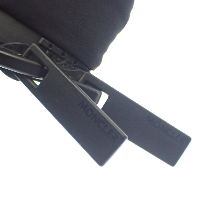 モンクレール MONCLER CERCES ショートダウン 1 H20931A0009053333 ダウンジャケット ナイロン ブラック レディース【中古】【ABランク】