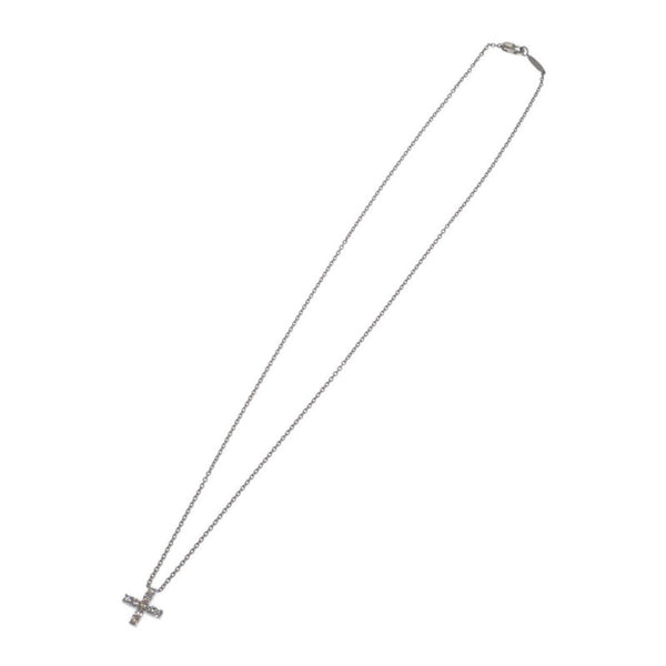 ハリーウィンストン HARRY WINSTON ミニクロス・ペンダント シンボルズ 十字架 PEDPREMCRMC ネックレス Pt950プラチナ ダイヤモンド レディース【中古】【Aランク】