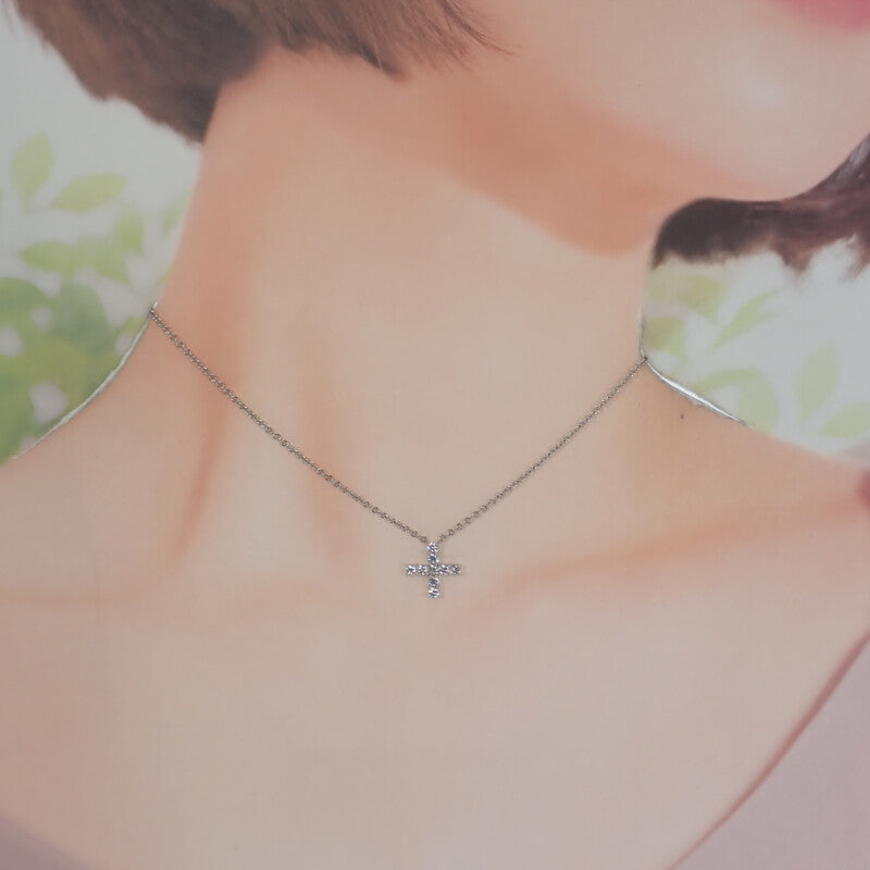 ハリーウィンストン HARRY WINSTON ミニクロス・ペンダント シンボルズ