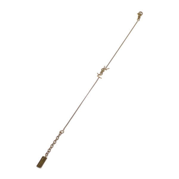 サンローラン SAINT LAURENT カサンドラチャーム 635533Y15008030 ブレスレット メタル ゴールド レディース【中古】【Aランク】