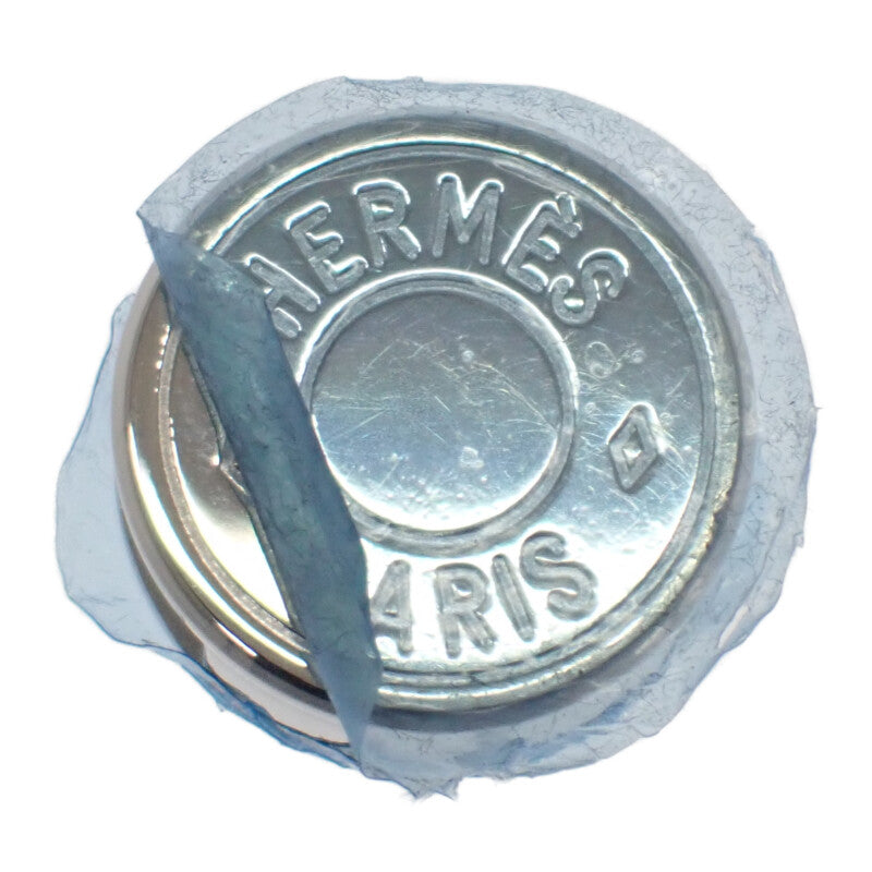 エルメス HERMES セリエ ルーピング ソルド品 ブレスレット レザー ブラウン ブラック シルバー金具 レディース メンズ【中古】【Aランク】