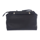 フェンディ FENDI バイザウェイミディアム 8BL146 2WAYバッグ ショルダーバッグ カーフスキン ブラック シルバー金具 レディース【中古】【Aランク】