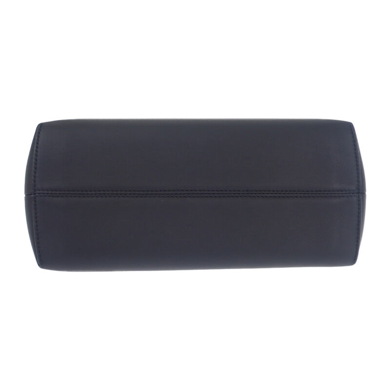 フェンディ FENDI バイザウェイミディアム 8BL146 2WAYバッグ ショルダーバッグ カーフスキン ブラック シルバー金具 レディース【中古】【Aランク】