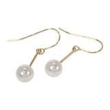 デザインジュエリー パール ピアス K18イエローゴールド パール レディース【中古】【Aランク】