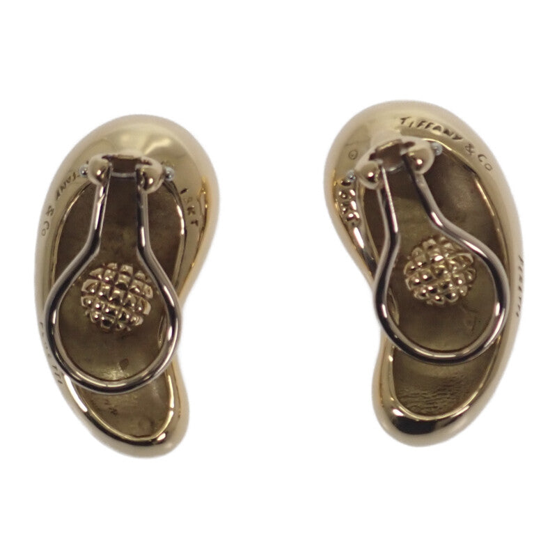 ティファニー TIFFANY&Co. ビーン イヤリング ヴィンテージ イヤリング K18イエローゴールド レディース【中古】【Aランク】
