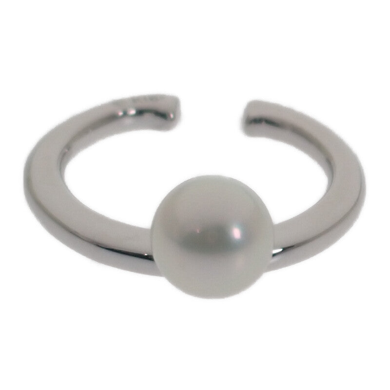 ミキモト MIKIMOTO イヤーカフ 片耳 1粒パール PE-1747U イヤリング K18ホワイトゴールド アコヤ真珠 レディース【中古】【Aランク】