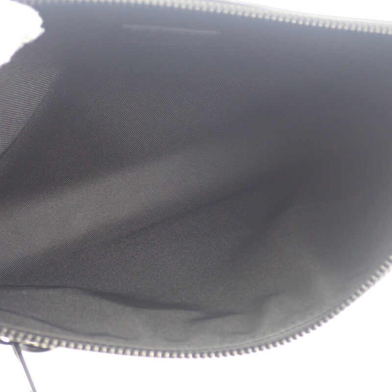 ルイヴィトン LOUIS VUITTON テイクオフ･ポーチ LV アエログラム M69837 クラッチバッグ グレインレザー ノワール メンズ レディース【中古】【Aランク】