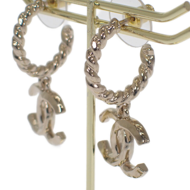 シャネル CHANEL ココマーク ピアス メタル ゴールド レディース【中古】【Aランク】