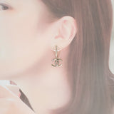 シャネル CHANEL ココマーク ピアス メタル ゴールド レディース【中古】【Aランク】