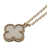 ヴァンクリーフ＆アーペル Van Cleef & Arpels スウィートアルハンブラ VCARF69100 ネックレス K18イエローゴールド マザーオブパール レディース【中古】【Aランク】