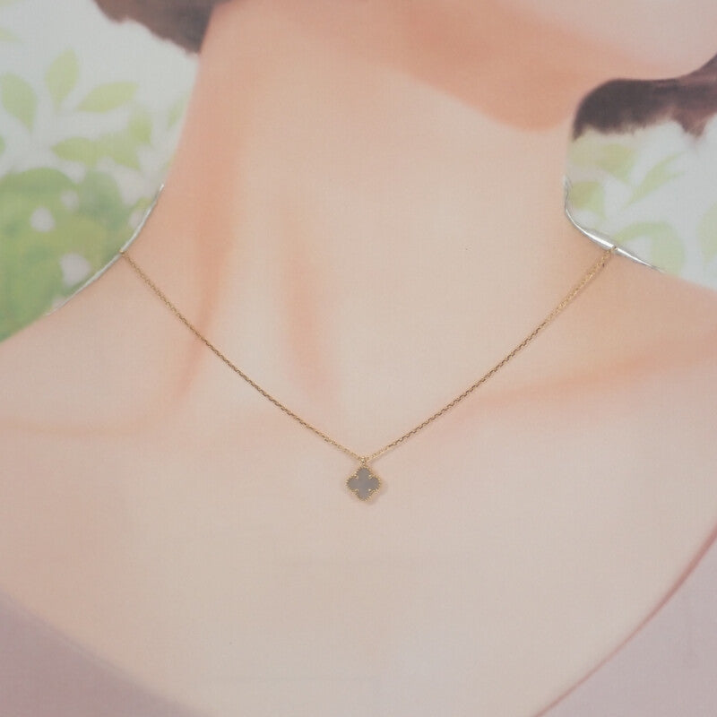 ヴァンクリーフ＆アーペル Van Cleef & Arpels スウィートアルハンブラ VCARF69100 ネックレス K18イエローゴールド マザーオブパール レディース【中古】【Aランク】
