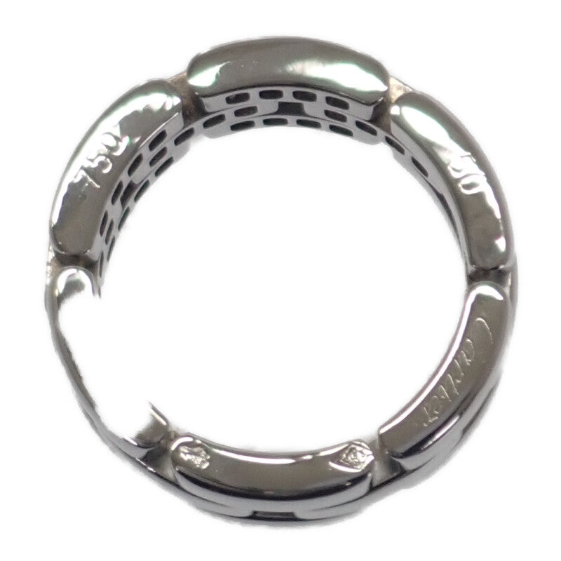 カルティエ CARTIER マイヨンパンテール 3連 10号 N4127250 リング K18ホワイトゴールド ダイヤモンド レディース メンズ【中古】【Aランク】