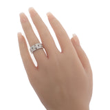 カルティエ CARTIER マイヨンパンテール 3連 10号 N4127250 リング K18ホワイトゴールド ダイヤモンド レディース メンズ【中古】【Aランク】