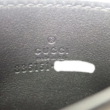 グッチ GUCCI インプリント ‎835151AAE511000 カードケース グレインレザー ブラック メンズ レディース【中古】【Aランク】