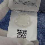 モンクレール MONCLER CAPBRETON GIUBBOTTO デニム転写 4 B1091410674553774 ナイロンジャケット ナイロン インディゴ メンズ【中古】【ABランク】