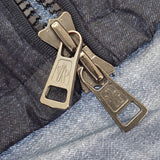 モンクレール MONCLER CAPBRETON GIUBBOTTO デニム転写 4 B1091410674553774 ナイロンジャケット ナイロン インディゴ メンズ【中古】【ABランク】