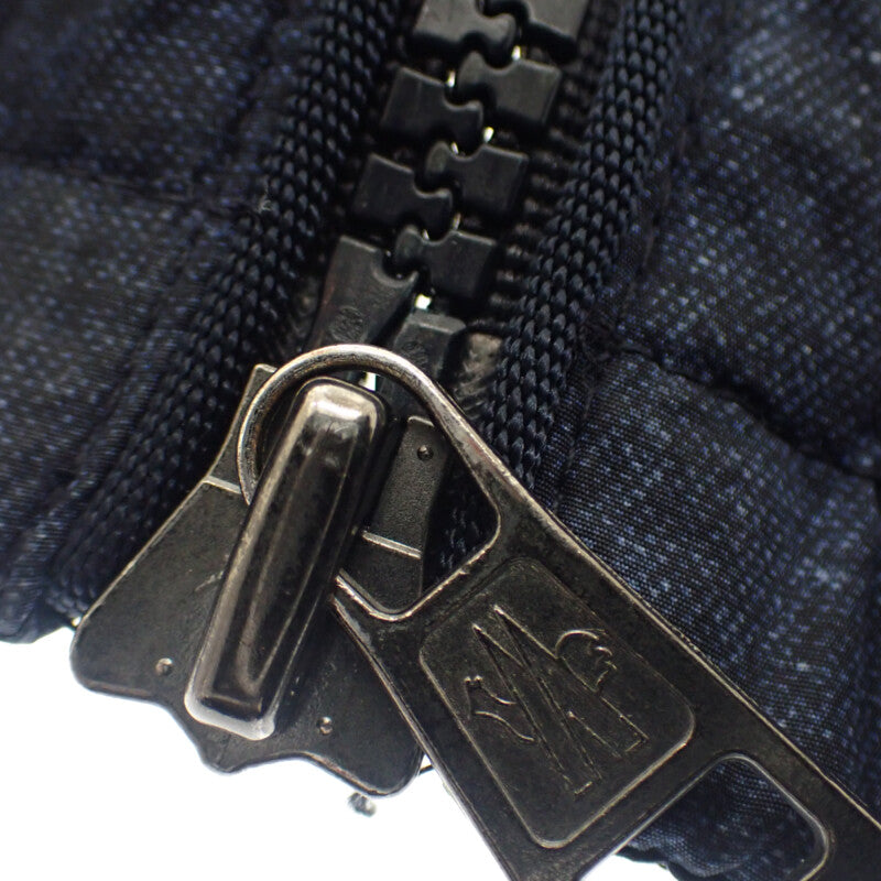 モンクレール MONCLER CAPBRETON GIUBBOTTO デニム転写 4 B1091410674553774 ナイロンジャケット ナイロン インディゴ メンズ【中古】【ABランク】