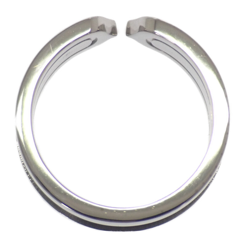 カルティエ CARTIER 2C ブラッククラッカー 2003年限定 17号 リング K18ホワイトゴールド レディース メンズ【中古】【ABランク】