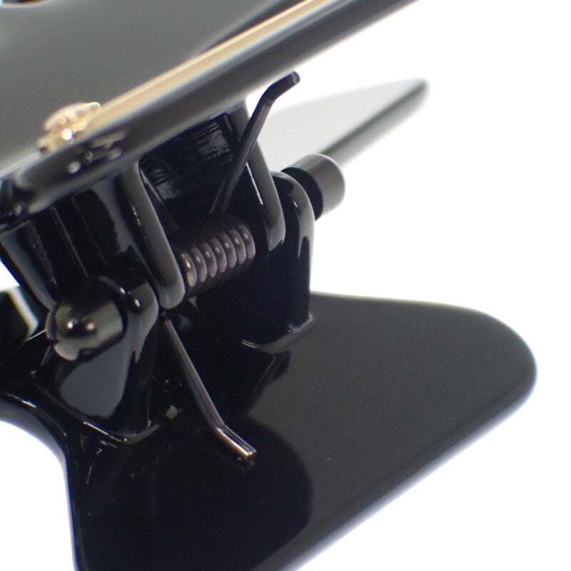 プラダ PRADA メタルクロウクリップ 1IF103_K9D_F0002 ヘアアクセサリー アルミニウム ブラック ゴールド金具 レディース【中古】【Aランク】