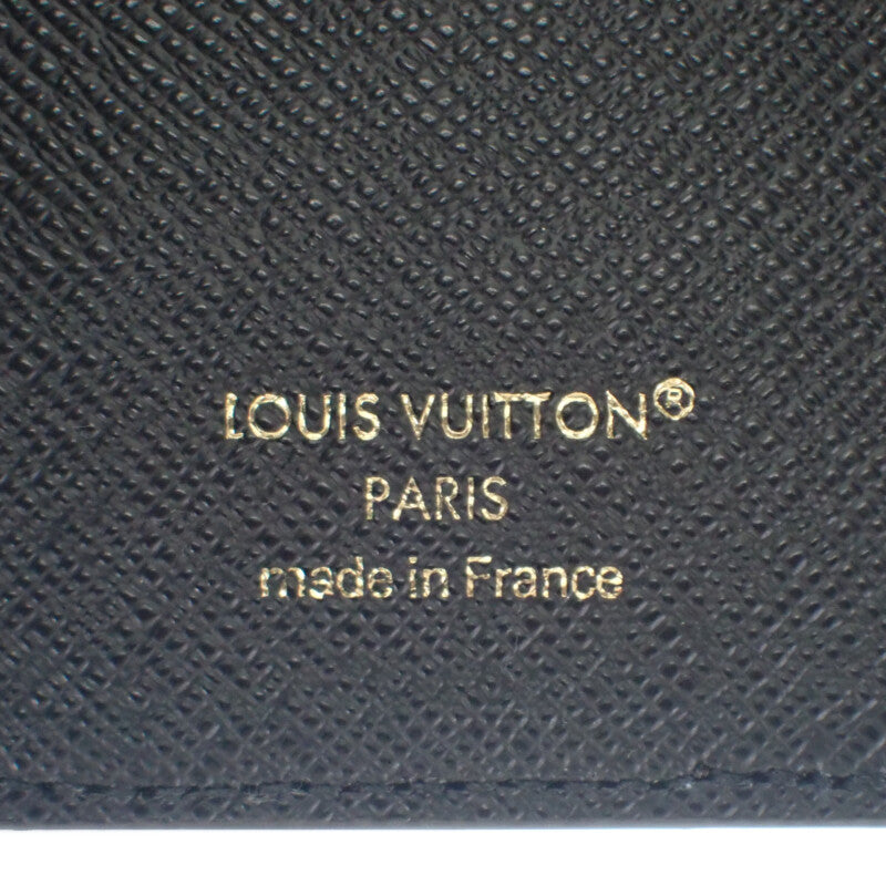 ルイヴィトン LOUIS VUITTON ポルトフォイユ ヴィクトリーヌ M81557 三つ折り財布 モノグラム リバース ブラウン レディース【中古】【Sランク】