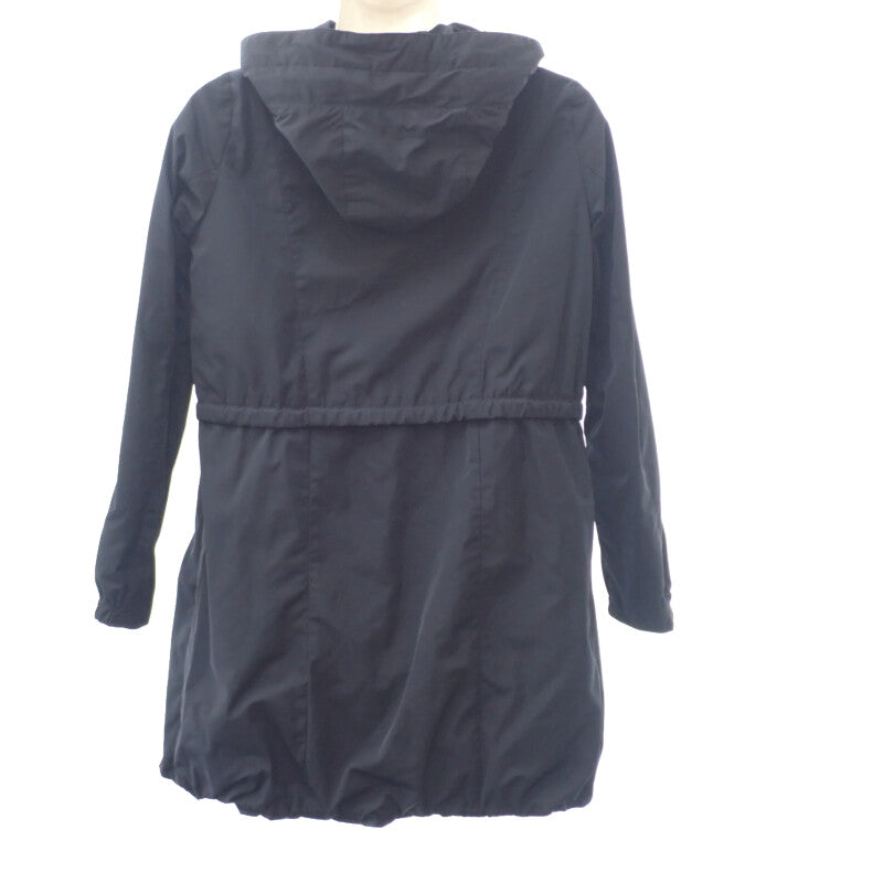 モンクレール MONCLER TOPAZE ジップアップ D10934910105_54543 モッズコート ポリエステル ネイビー レディース【中古】【ABランク】