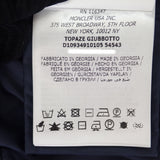 モンクレール MONCLER TOPAZE ジップアップ D10934910105_54543 モッズコート ポリエステル ネイビー レディース【中古】【ABランク】