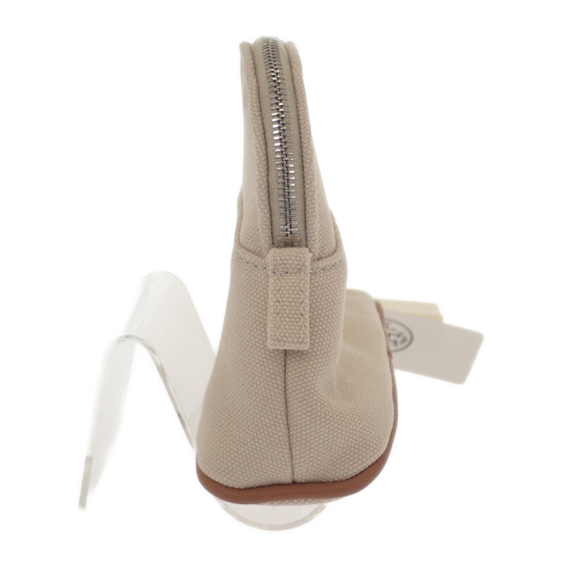 エルメス HERMES ボリード ミニミニ H103772M_01 ポーチ キャンバス ナチュラル アイボリー オレンジ レディース【中古】【Aランク】