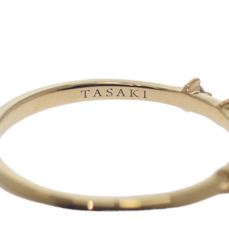 タサキ TASAKI 11号 RD-R464 リング K18イエローゴールド ダイヤモンド レディース【中古】【Aランク】